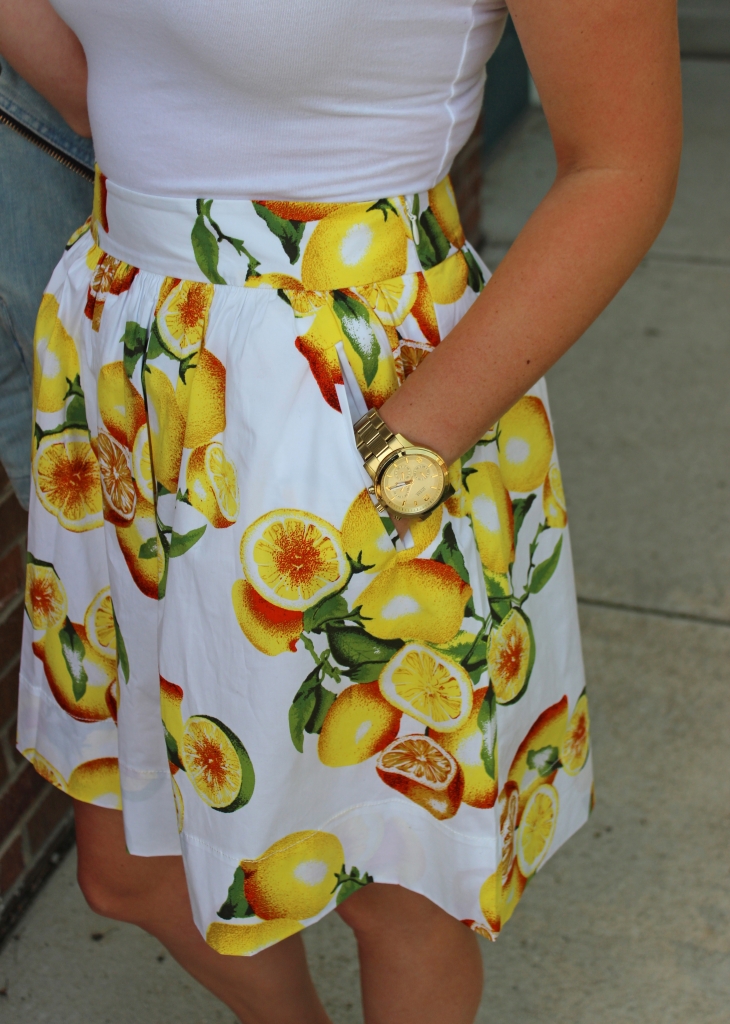 lemon skirt 6