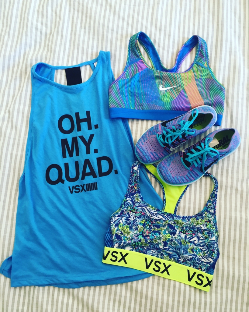 new VS and Nike workout gear