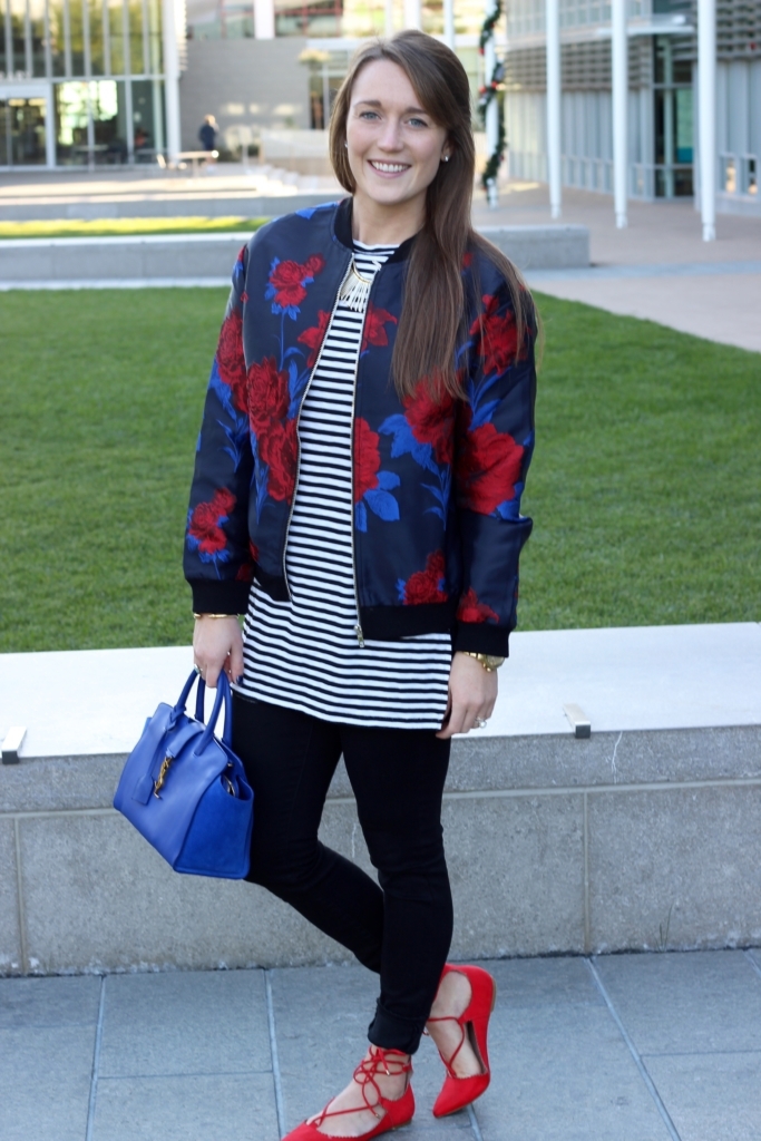 shopbop-floral-bomber-smiling