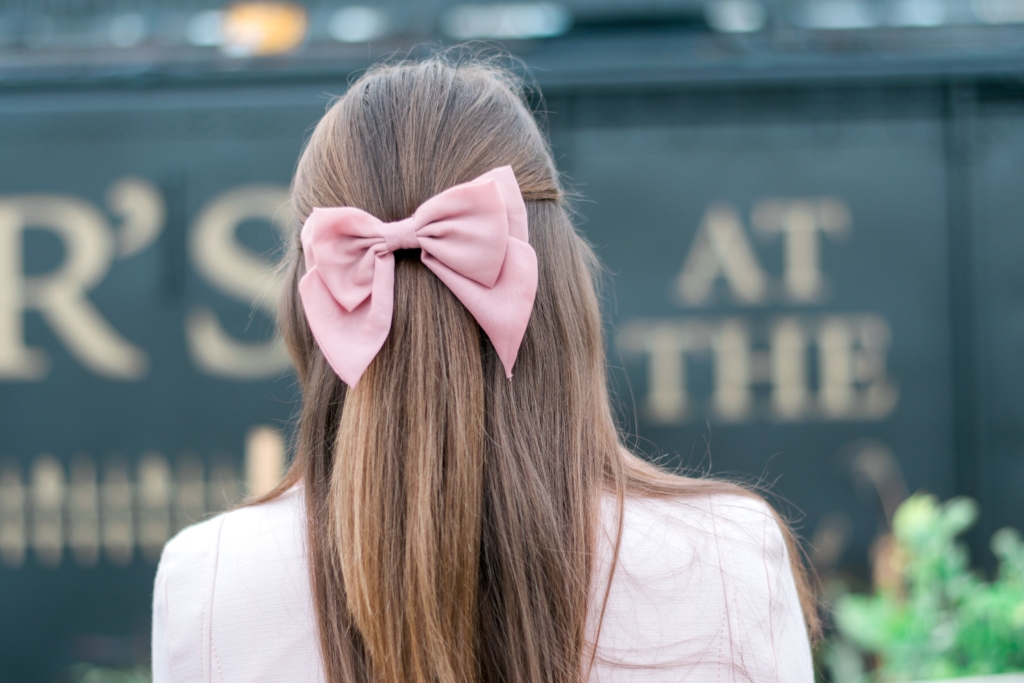 Forever 21 Pink Bow Barrette