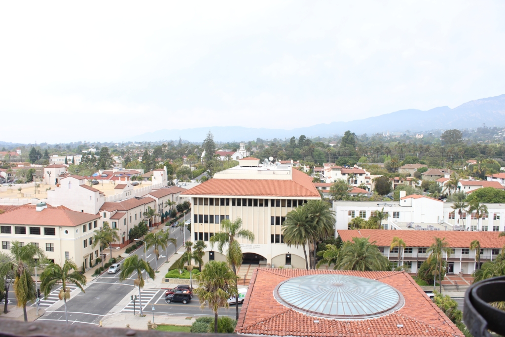 View from the Santa Barbara County Courthouse - Things to do in Santa Barbara California