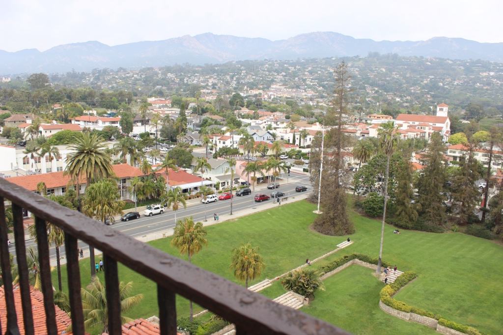 View from the Santa Barbara County Courthouse - Things to do in Santa Barbara California