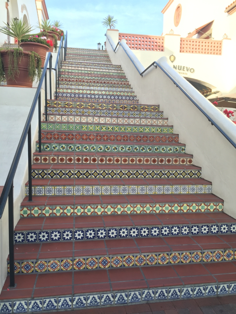 Tiled Stairs - Things to do in Santa Barbara California 