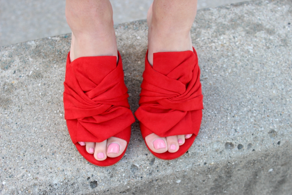 Red Liendo by Seychelles Knot Mules