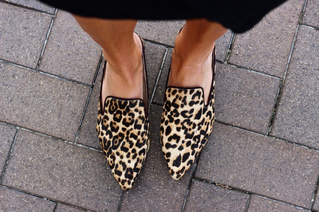 Sam Edelman Leopard Mules