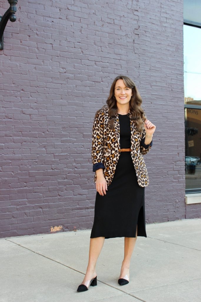 leopard-blazer-with-black-midi-dress-2