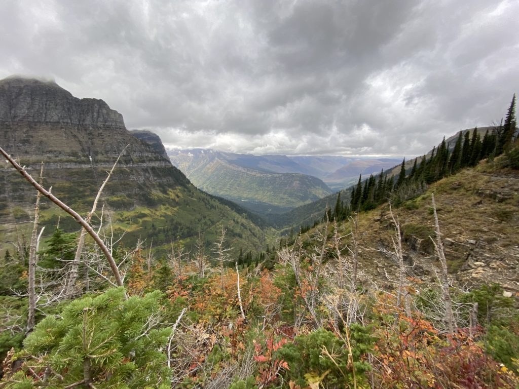 Views on the highline trail in Glacier National Park by Madeline Mihaly