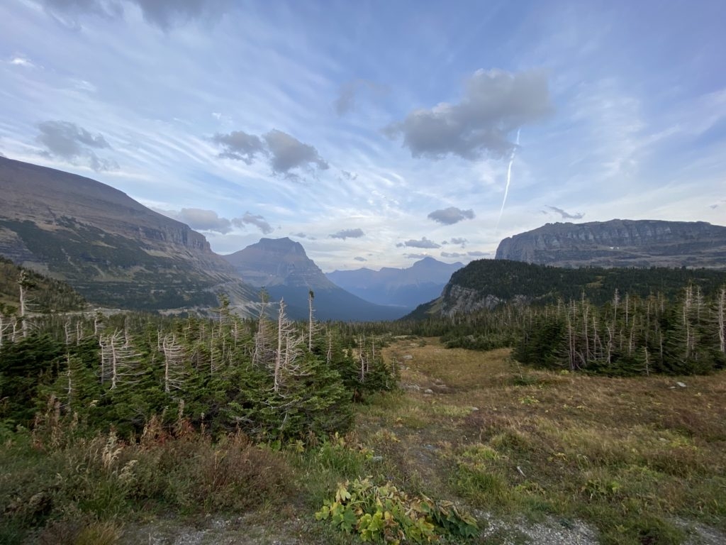 beautiful evening in Glacier National Park by Madeline Mihaly