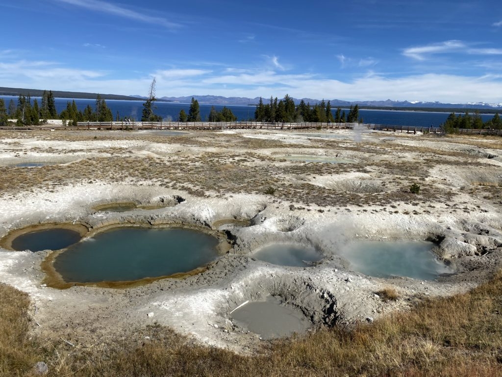 West Thumb Geyser Basin by Madeline Mihaly 