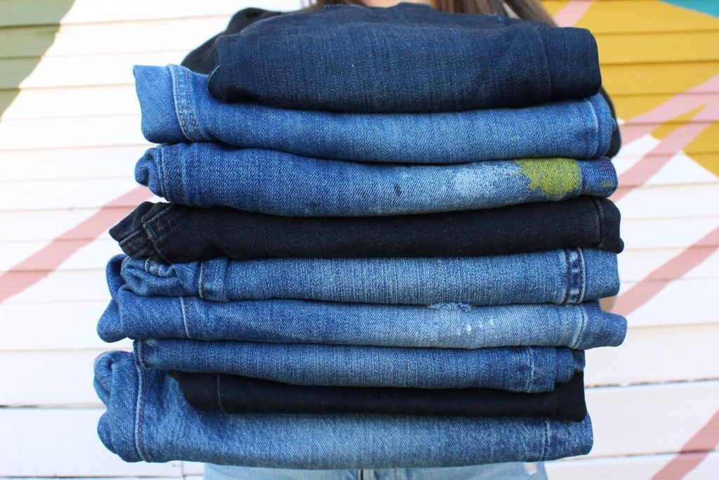 stacks of jeans - how to find the perfect denim for you by Madeline Mihaly