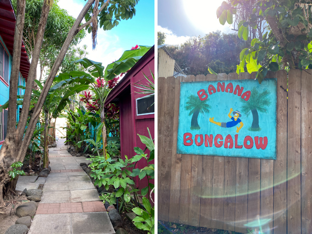 Banana Bungalow Hostel in Maui by Madeline Mihaly