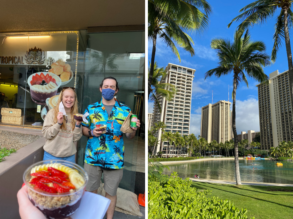 acai bowls in Honolulu by Madeline Mihaly