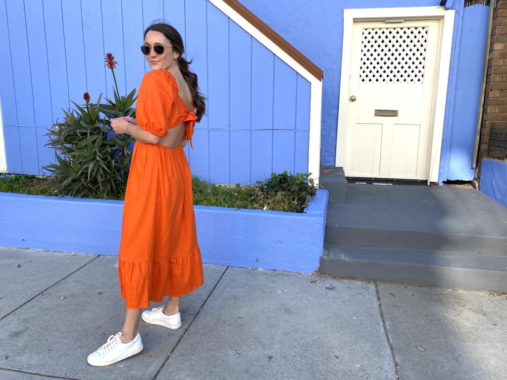 Bold Midi Dress in San Francisco with Madeline Mihaly