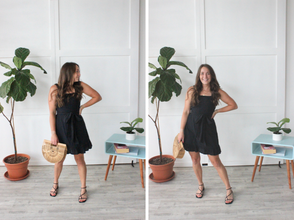 rainbow of dresses - black - by Madeline Mihaly