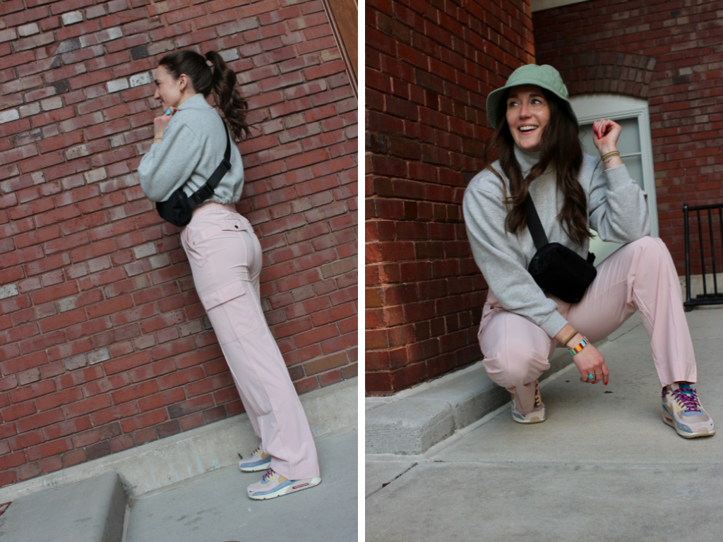 bucket hats and cargo pants with Madeline Mihaly